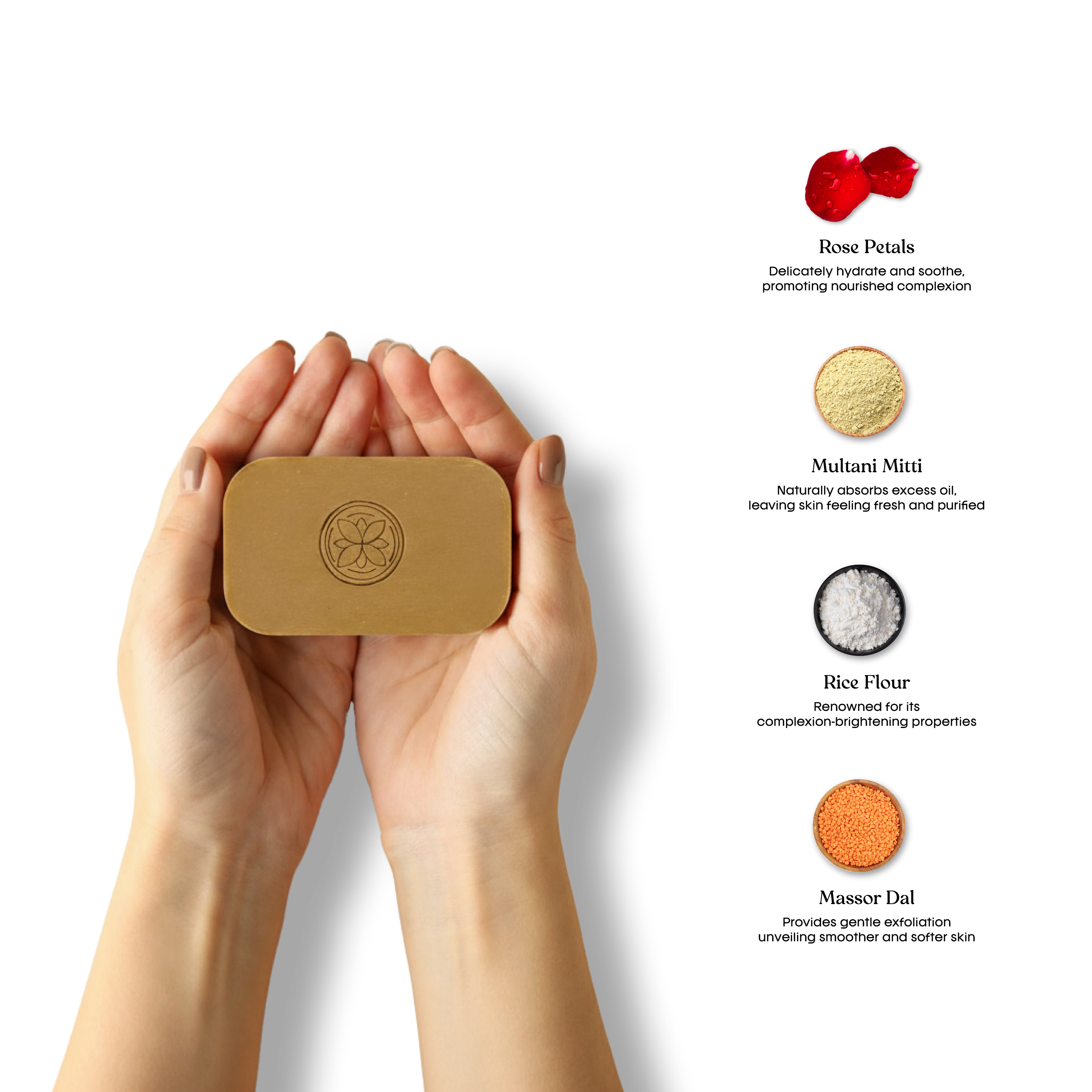 Multani Mitti Soaps (pack of 3)